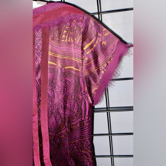 Nanette Lepore Silk Blend Plum Sheath Dress EUC - Picture 9 of 9